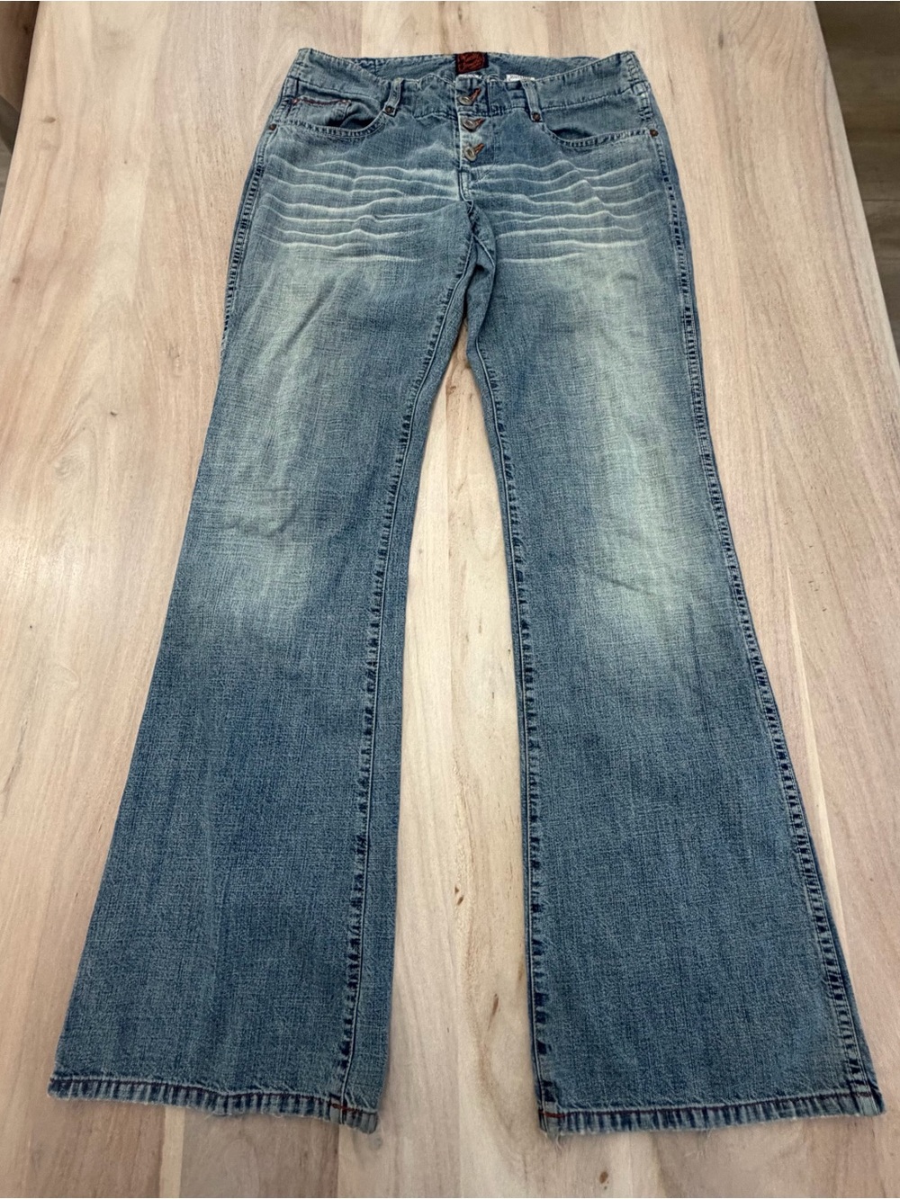 Vintage Lucky Brand Jeans Flash Pant Low Rise 90s Y2K Size 10